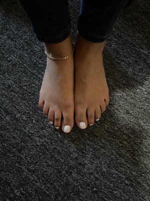 Gel pedicure