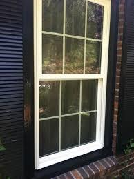 Close Up of Double Hung Window