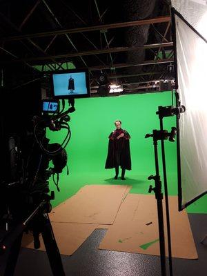 Green screen magic for The Revisited!