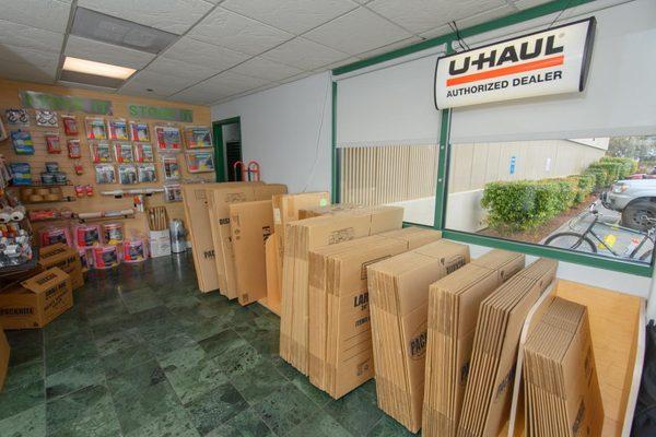 Moving and packing supplies, uhaul rental