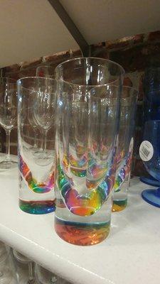 Cool glassware.