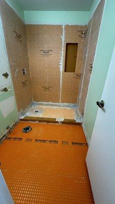 Waterproofing Schlutet system