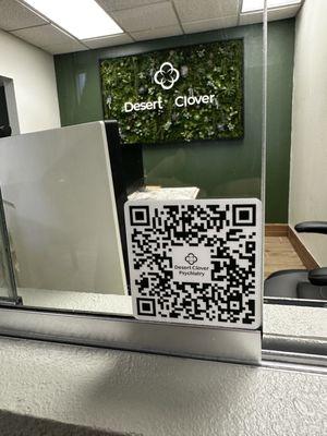 Convenient QR information spots!