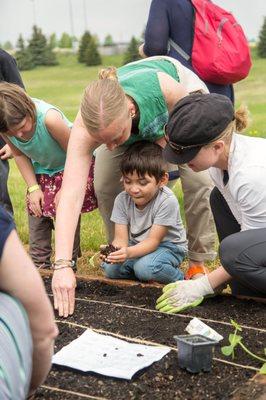 Our Garden-in-a- Box program brings gardening kits to Minnesota's youngest gardeners so they can learn to grow.