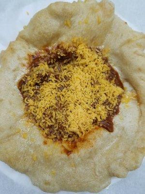 Chili Cheese
(Shredded Beef)