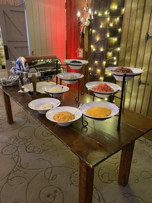 Mac and cheese bar