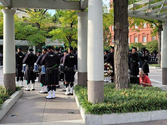 Ceremony during Law Enforcement Officers Week.