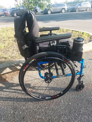 My Ti Lite Aero X Wheelchair just had a tire service there I'm extremely happy can't thank them enough