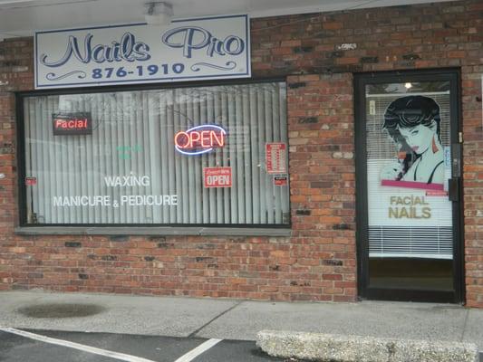 Front of the Nail Salon