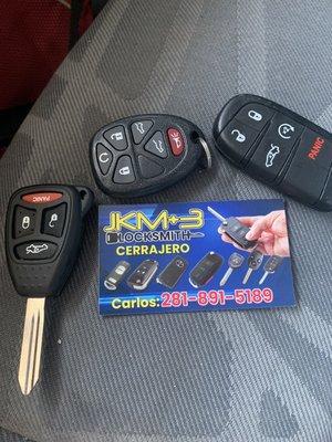 Key made!!remote control and more