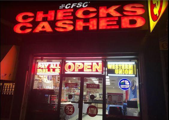 CFSC Checks Cashed 231st