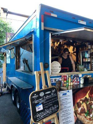 The Crust Woodfire Pizza Food Truck at Happy Valley Station