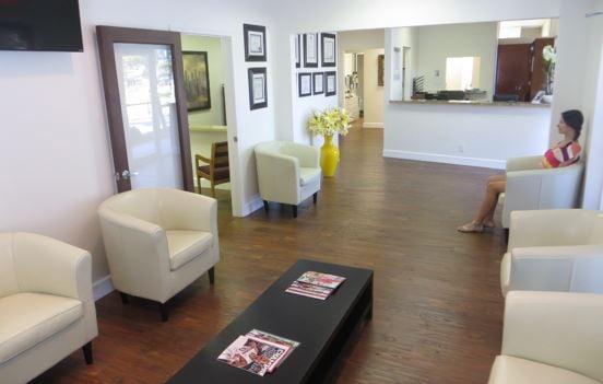 East Boca Dental Reception Area