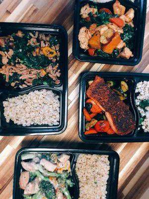 Assorted Meal Prep Options