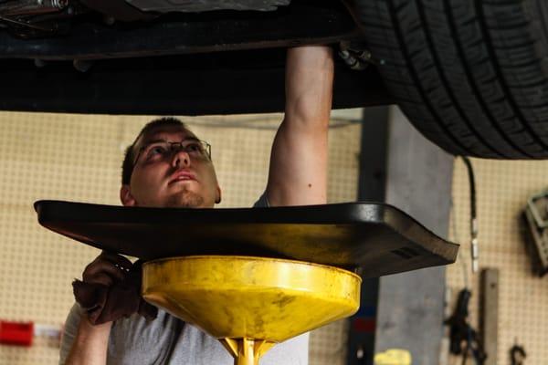 Oil change service starts at just $19.95. Standard oil change includes 5 quarts of oil and a filter. Appointment not required.