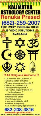 All Religious welcome !!!