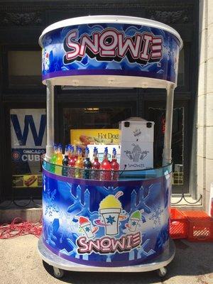 Snowie Pop Up location in Market Square