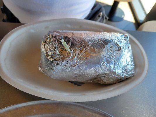 Burrito with Carne Asada