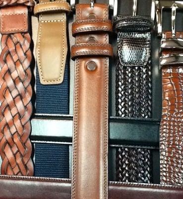 Belts and small leather goods