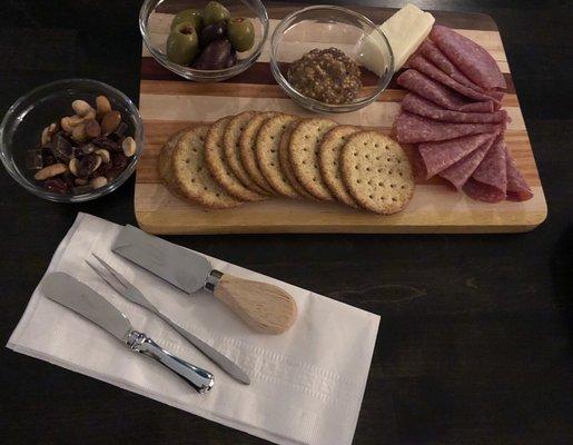 Charcuterie board