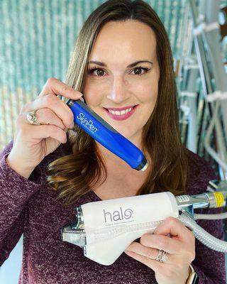 Our 2 favorite treatments to refresh your skin: Halo Laser and SkinPen Microneedling