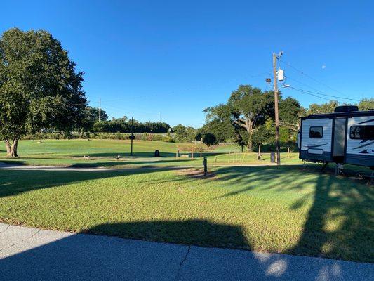 Great little park, walking area at ponderosa campground