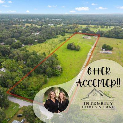 Multigenerational home on 10 acres in Summerfield, Florida, under contract.