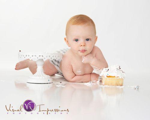 Cake Smash 1 yr. photoshoot