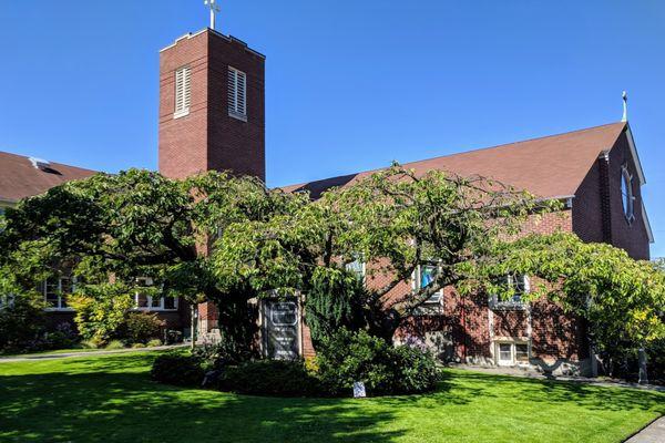 West Side Presbyterian - corner of California and Spokane.