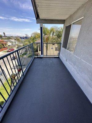 Deck waterproofing