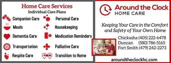 Home Care | Duncan, OK | In Home Care | Caregiver