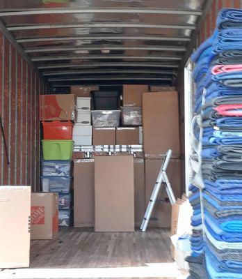 Packing the truck safely and efficiently is what we do.