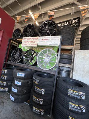 Very affordable and cheap tires.