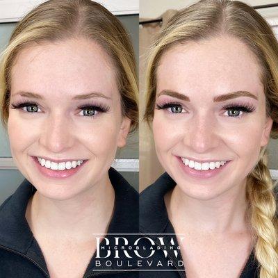 Microblading + Shading (Combination Brows)