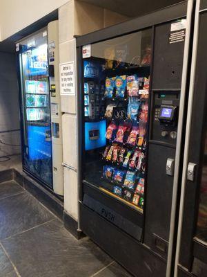 Some vending machines take bank cards