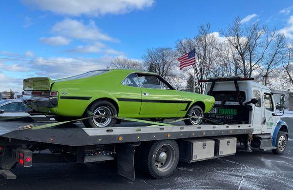 Classic Car towing