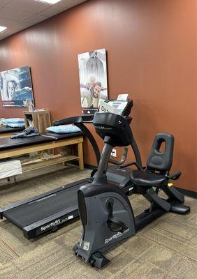 Photo of some workout equipment (taken with permission).