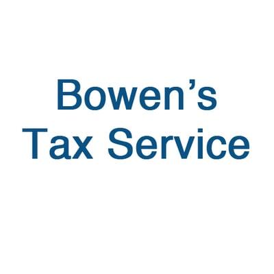 Bowen's Tax Service