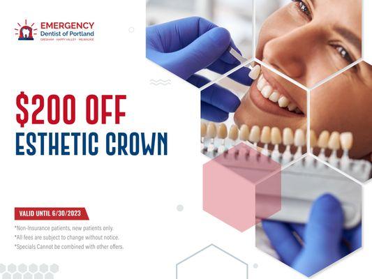 Emergency Dental Care of Portland | 2341 SE 122nd Ave #200, Portland, OR 97216 | (503) 255-2406