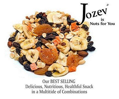 Fresh Jozev is Nuts for You, zip lock stand-up plastic bag. Thousands of mixtures..to your taste.