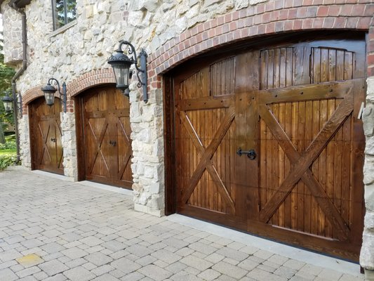 Garage door refinishing project