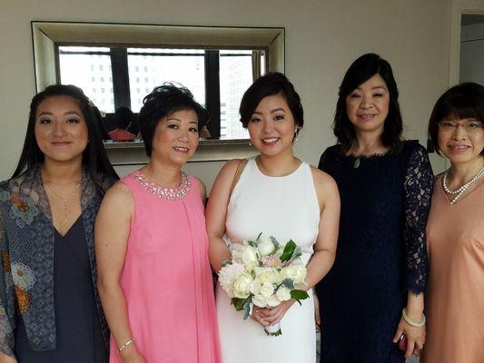 My makeup for the lovely Stephanie Shen and family with hair by the brilliant stylist, Miwa Nemoto