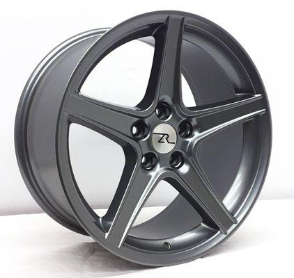 Saleen wheels with the proper 5 x 4.25" bolt pattern are available in Black, Silver, Anthracite, or Chrome.