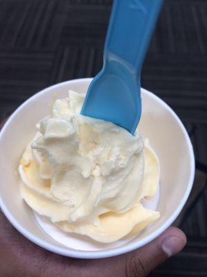 Mango frozen yogurt $3.50