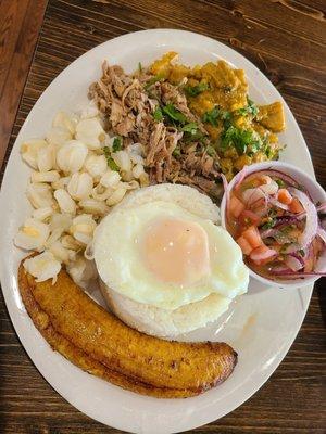 Bandera Ecuatoriana - Tripe, pork, shrimp ceviche