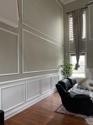 Wainscoting and Wall Frames - Design and Installations. Call 732-912-0618