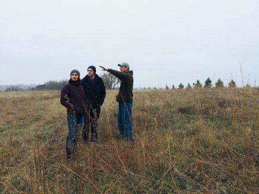 Checking out the herd.