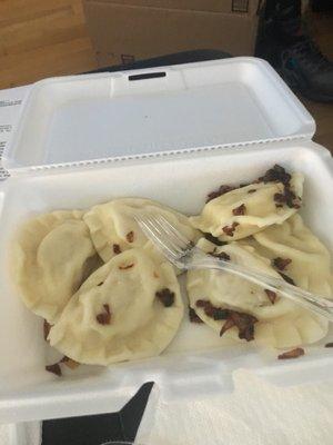 Potato and cheese pierogi