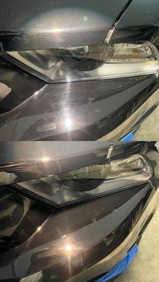 Before and After of a in depth 2-Step Paint Correction