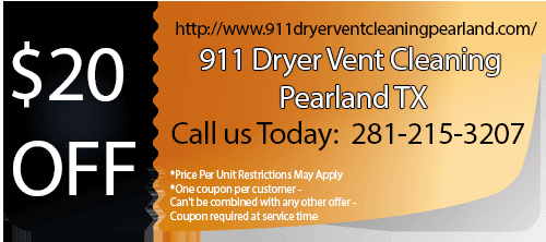 911 Dryer Vent Cleaning Pearland TX